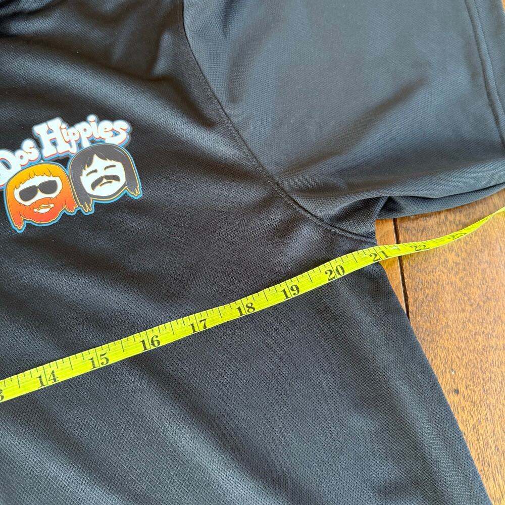 Adidas Golf Climalite Dos Hippies Short Sleeve Polo Shirt Black Sz Sml Casual - Picture 12 of 12